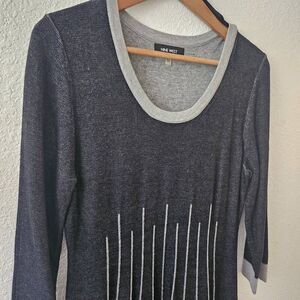 Nine West Fit & Flare Very Flattering Dress: Lg:   Effortless Comfortable Classi